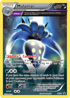 Pokemon XY Black Star Promos Malamar - XY58