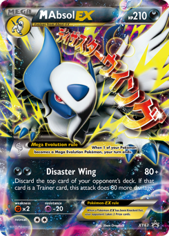 Pokemon XY Black Star Promos M Absol-EX - XY63