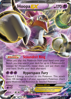 Pokemon XY Black Star Promos Hoopa-EX - XY71