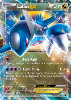 Pokemon XY Black Star Promos Latios-EX - XY72