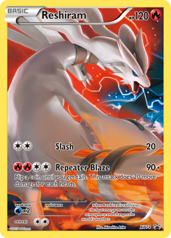 Pokemon XY Black Star Promos Reshiram - XY74