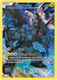 Pokemon XY Black Star Promos Zekrom - XY76