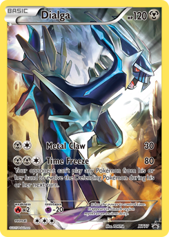 Pokemon XY Black Star Promos Dialga - XY77