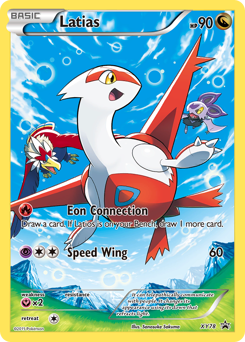 Pokemon XY Black Star Promos Latias - XY78