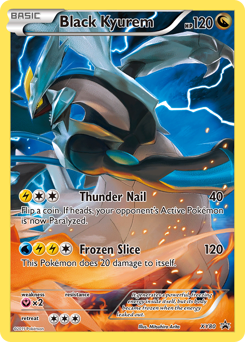 Pokemon XY Black Star Promos Black Kyurem - XY80
