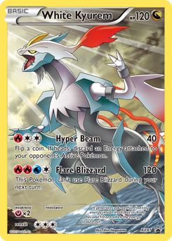 Pokemon XY Black Star Promos White Kyurem - XY81