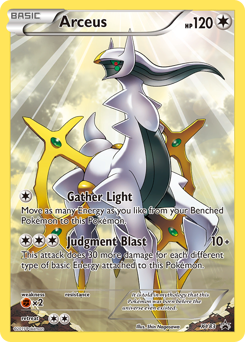 Pokemon XY Black Star Promos Arceus - XY83