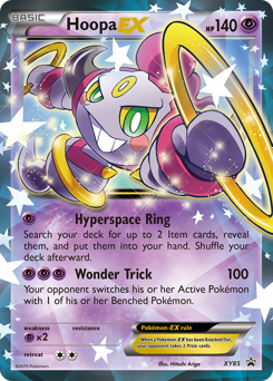 Pokemon XY Black Star Promos Hoopa-EX - XY85