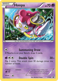 Pokemon XY Black Star Promos Hoopa - XY90