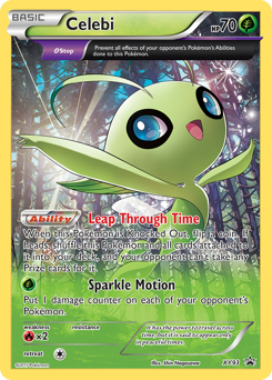 Pokemon XY Black Star Promos Celebi - XY93