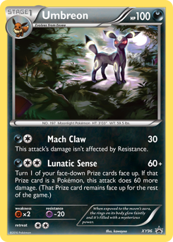 Pokemon XY Black Star Promos Umbreon - XY96