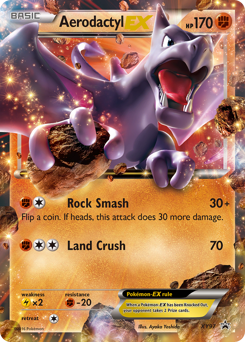 Pokemon XY Black Star Promos Aerodactyl-EX - XY97