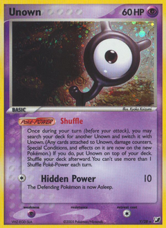 Pokemon Unseen Forces Unown - Y