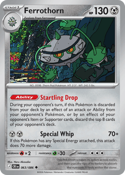 Pokemon Chaos Rising Ferrothorn - 63