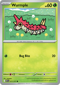 Pokemon Ascended Heroes Wurmple - 11