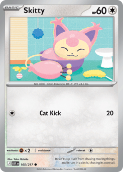 Pokemon Ascended Heroes Skitty - 165