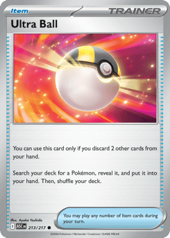 Pokemon Ascended Heroes Ultra Ball - 213