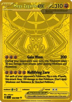 Pokemon Perfect Order Mega Zygarde ex - 124