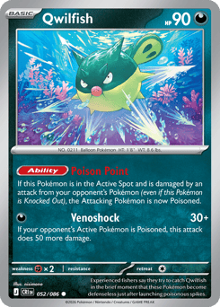Pokemon Chaos Rising Qwilfish - 52