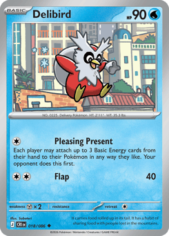 Pokemon Chaos Rising Delibird - 18