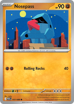 Pokemon Perfect Order Nosepass - 37