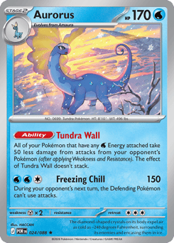 Pokemon Perfect Order Aurorus - 24