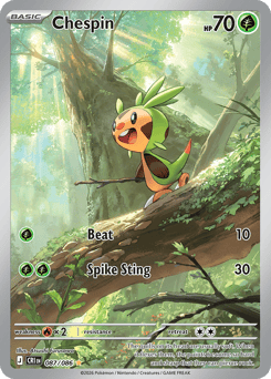 Pokemon Chaos Rising Chespin - 87