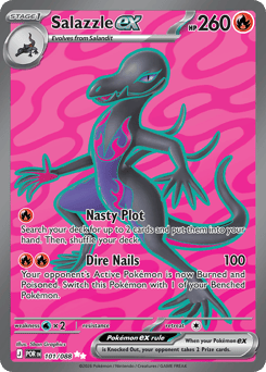 Pokemon Perfect Order Salazzle ex - 101