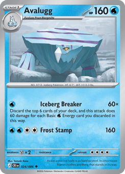 Pokemon Chaos Rising Avalugg - 24