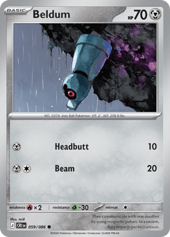 Pokemon Chaos Rising Beldum - 59
