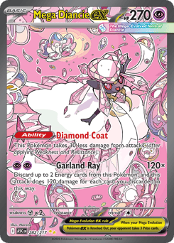Pokemon Ascended Heroes Mega Diancie ex - 282