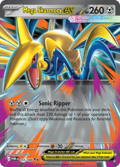 Pokemon Perfect Order Mega Skarmory ex - 55