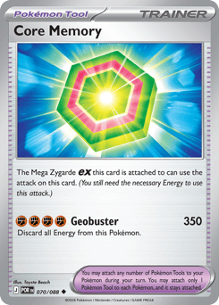Pokemon Perfect Order Core Memory - 70
