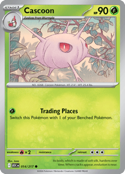 Pokemon Ascended Heroes Cascoon - 14