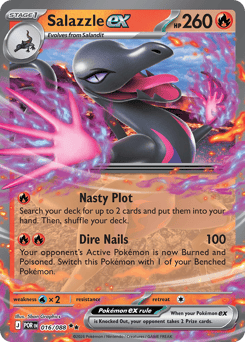 Pokemon Perfect Order Salazzle ex - 16