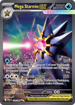 Pokemon Perfect Order Mega Starmie ex - 118