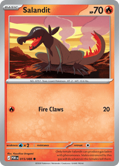 Pokemon Perfect Order Salandit - 15