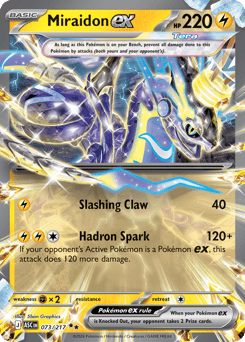 Pokemon Ascended Heroes Miraidon ex - 73
