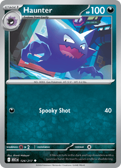 Pokemon Ascended Heroes Haunter - 124