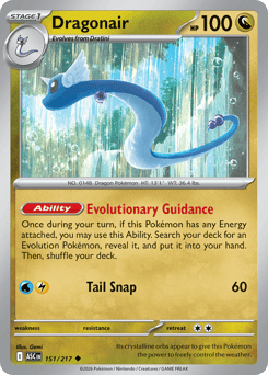 Pokemon Ascended Heroes Dragonair - 151