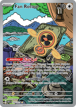 Pokemon Ascended Heroes Fan Rotom - 250