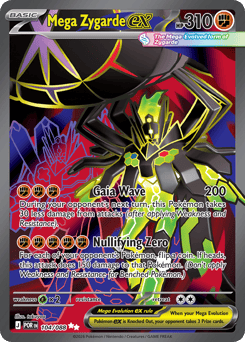 Pokemon Perfect Order Mega Zygarde ex - 104