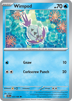 Pokemon Chaos Rising Wimpod - 25