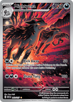 Pokemon Ascended Heroes Mightyena - 243