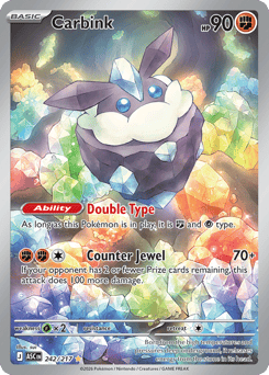 Pokemon Ascended Heroes Carbink - 242