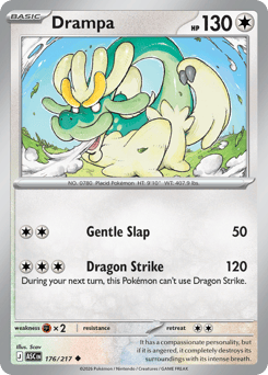 Pokemon Ascended Heroes Drampa - 176