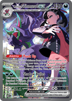 Pokemon Ascended Heroes Marnie's Grimmsnarl ex - 287