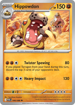 Pokemon Perfect Order Hippowdon - 40
