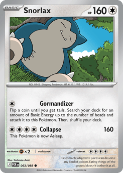 Pokemon Perfect Order Snorlax - 63