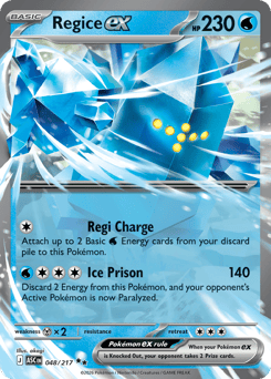 Pokemon Ascended Heroes Regice ex - 48